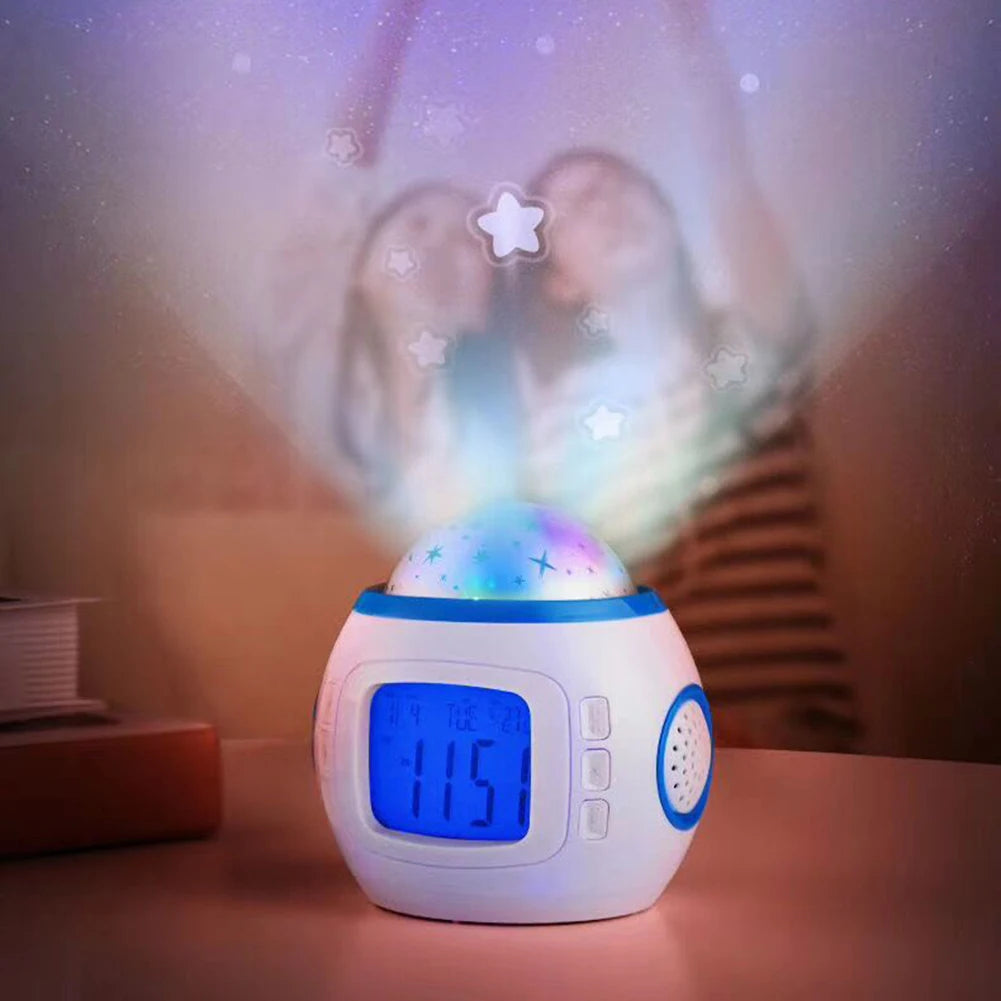 réveil horloge projecteur de lumière matinale apaisante