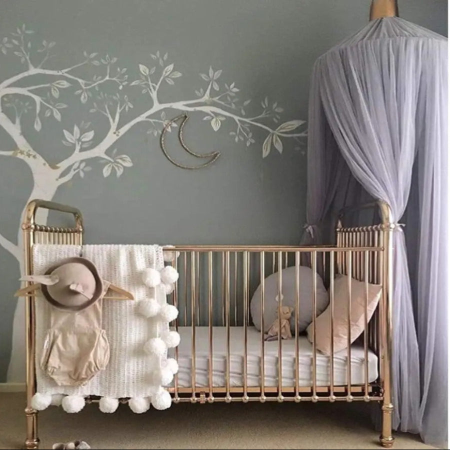 ciel de lit enfant AuventGris lit enfant