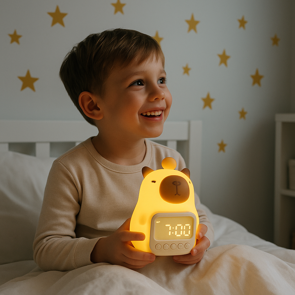 compagnon de nuit veilleuse capybara capylight pour enfant