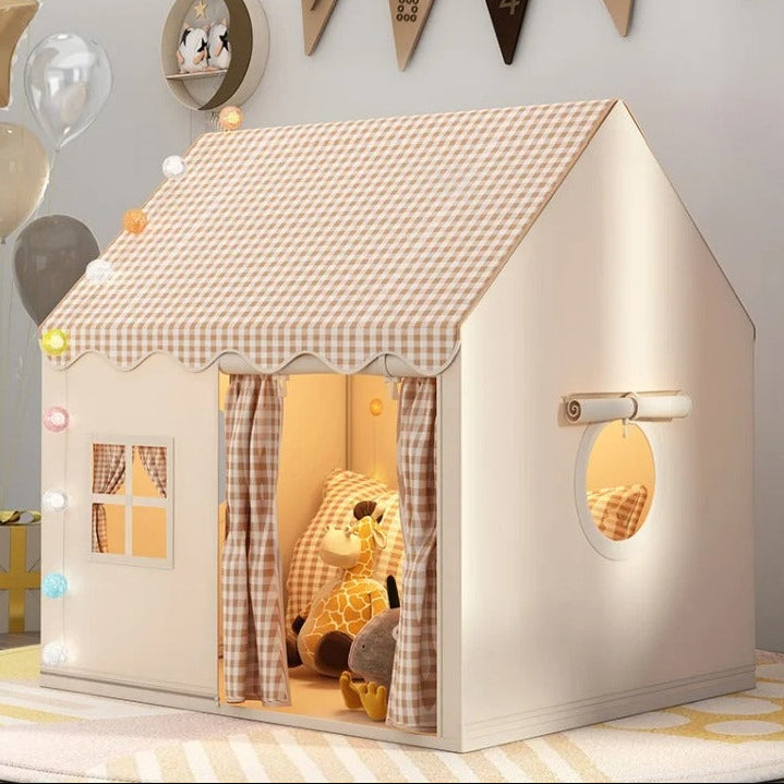 grande tente enfant cabanepliante beige