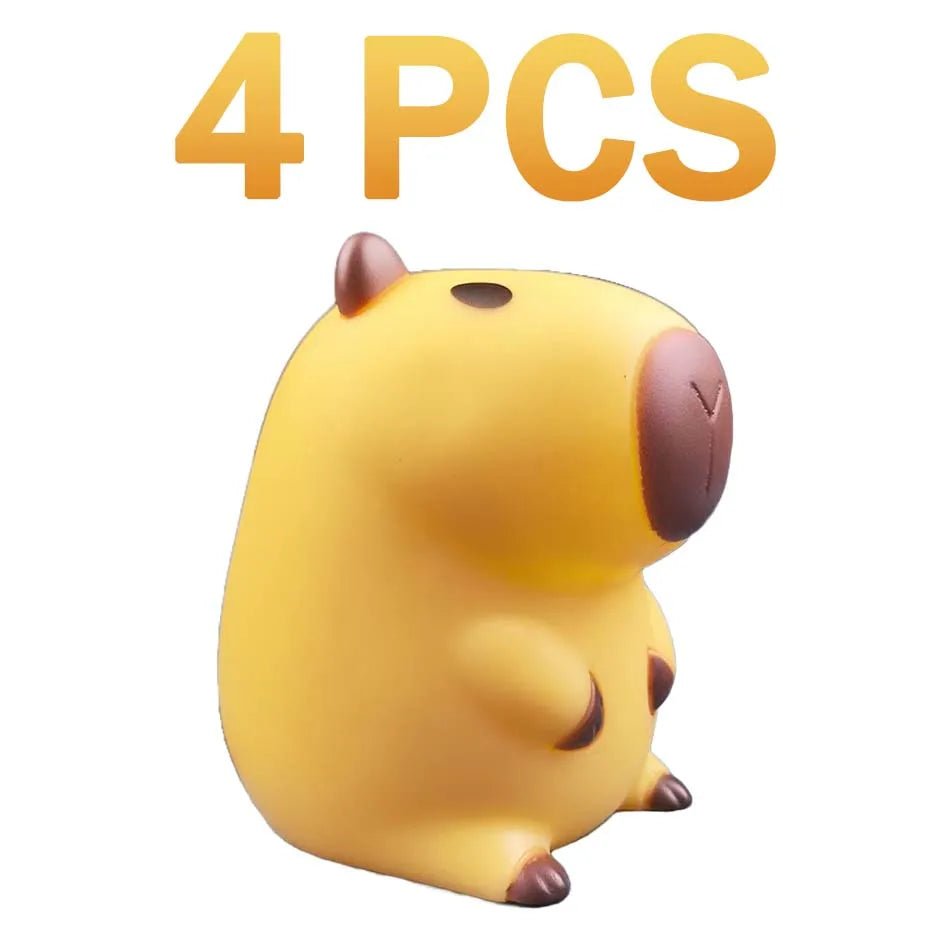 lampe capybara assis serein - mini veilleuse lumineuse 8,5 cm pour enfant - MUE - Mon Univers Enfant