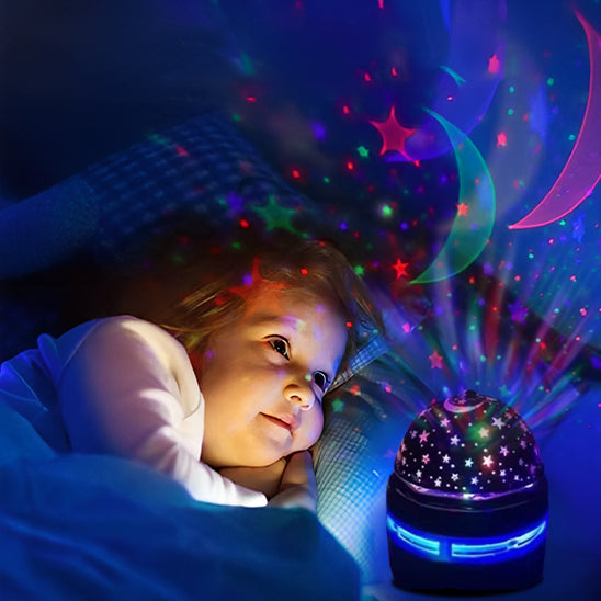 nuit de reve sous veilleuse projection MueStarLight
