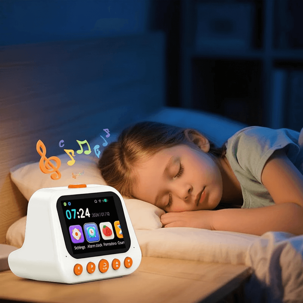 réveil enfant intelligent parlant — compagnon de nuit, histoires & apprentissage - Mon Univers Enfant