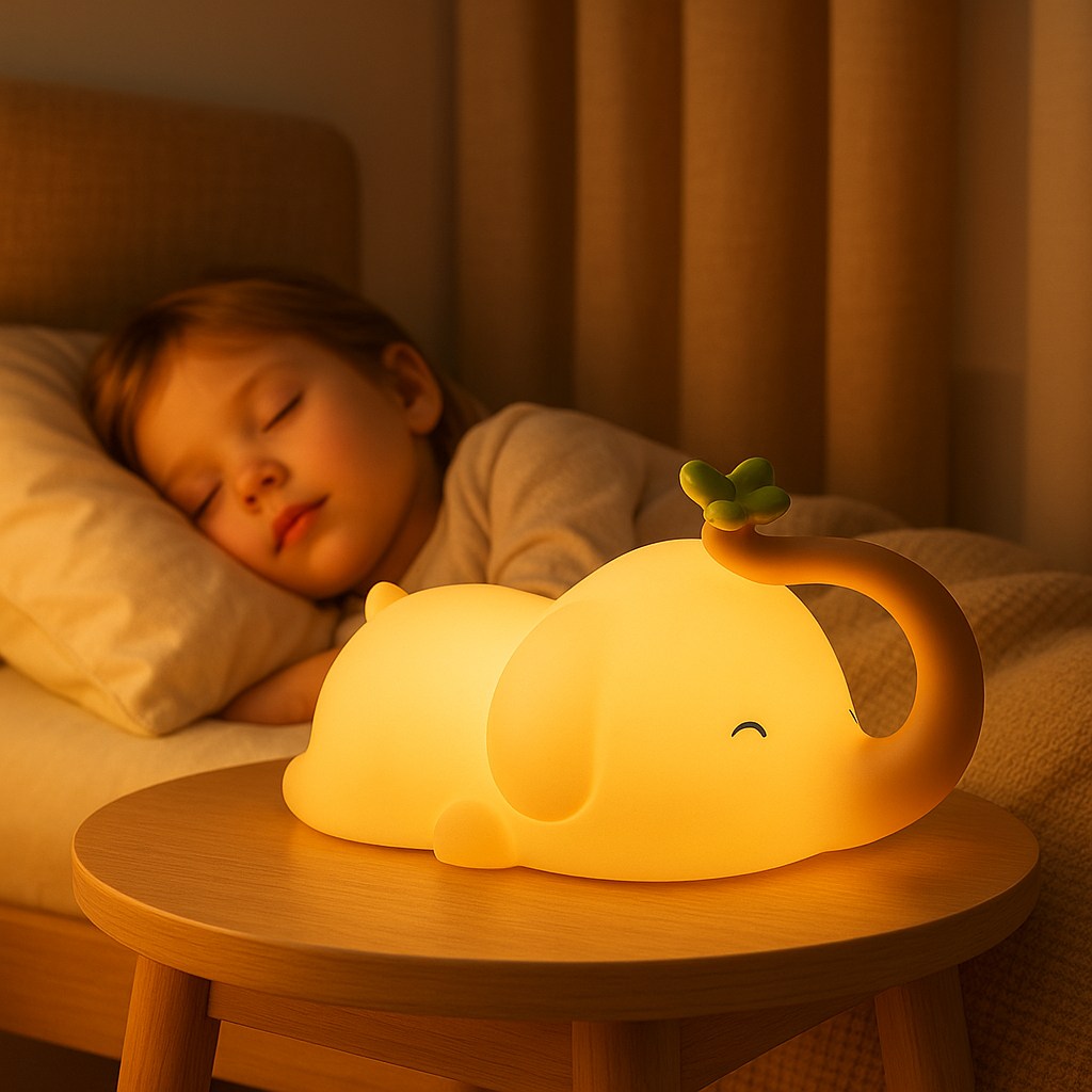 veilleuse elephant MueLamp pour douce nuit