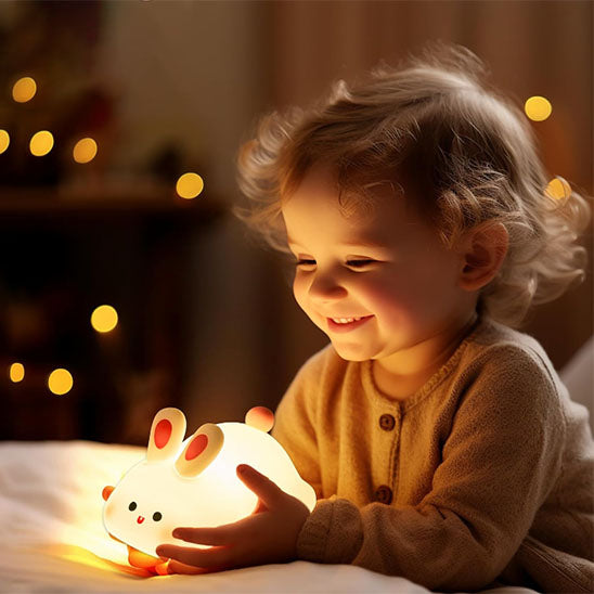 veilleuse lapin RabbitLamp lumiĂšre rassurante