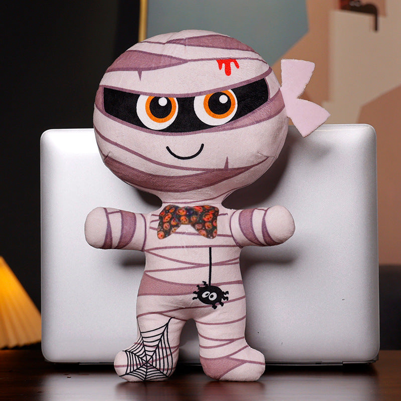 peluche halloween momie 