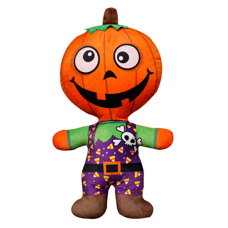 peluche halloween citrouille 