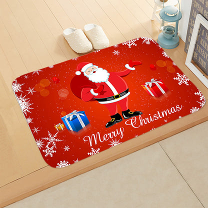 tapis chambre enfant - visite de père noel
