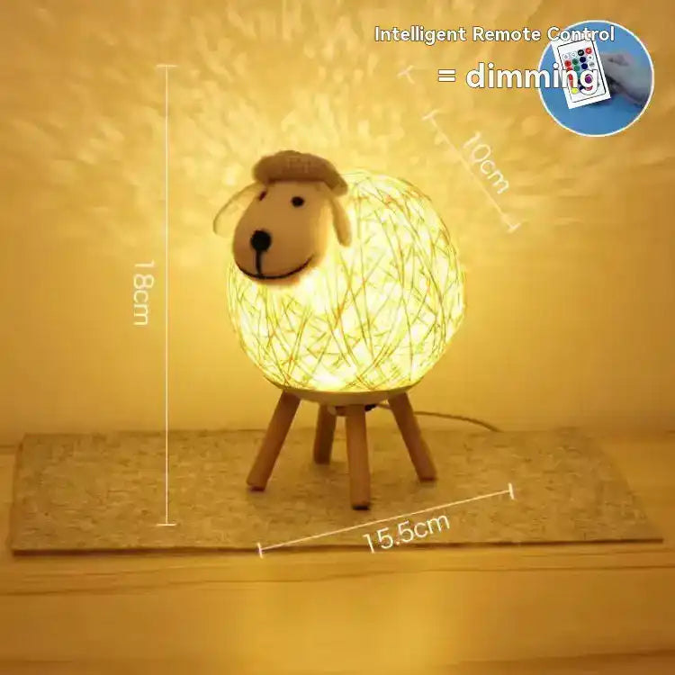 veilleuse à prise agneau enfant – lumière douce pour un sommeil serein - Mon Univers Enfant