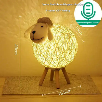 veilleuse à prise agneau enfant – lumière douce pour un sommeil serein - Mon Univers Enfant