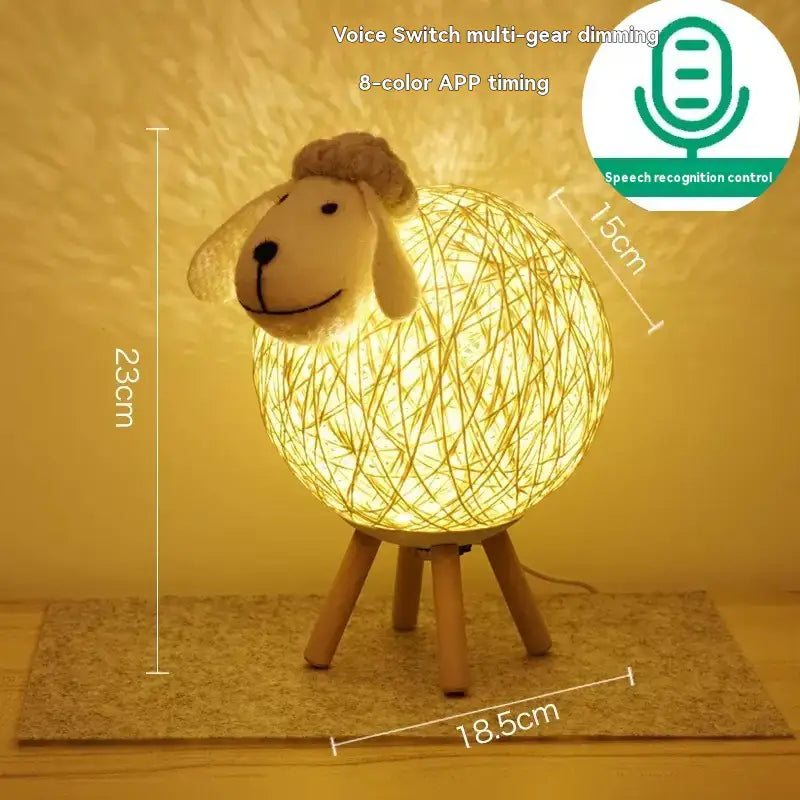 veilleuse à prise agneau enfant – lumière douce pour un sommeil serein - Mon Univers Enfant