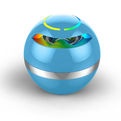 mini enceinte bluetooth enfant – lumières colorées & son 360°