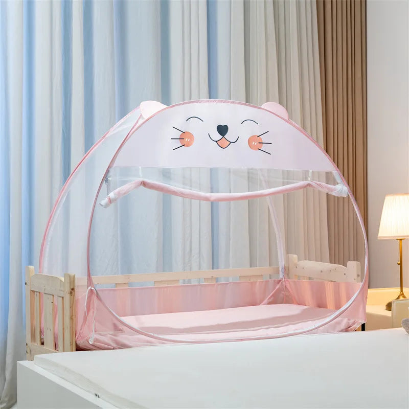 moustiquaire de lit enfant - ciel de lit igloo pop-up | CanopyNet
