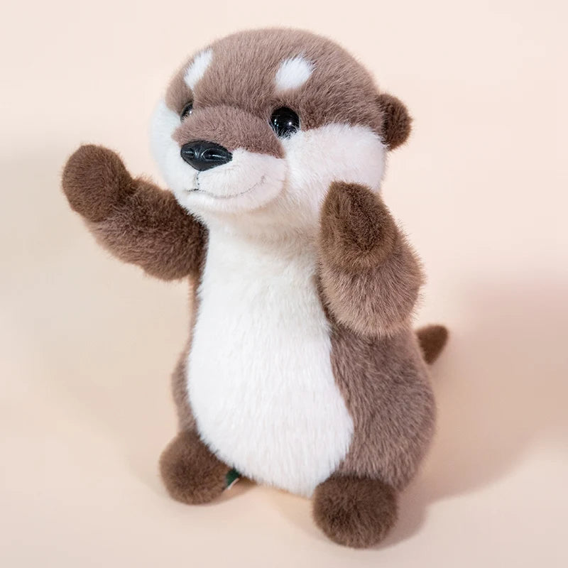 peluche loutre - marron | OtterSoft™