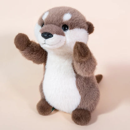 peluche loutre - marron | OtterSoft™