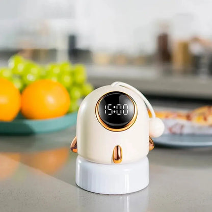 veilleuse fusée rechargeable avec réveil pour enfant | RocketClock™