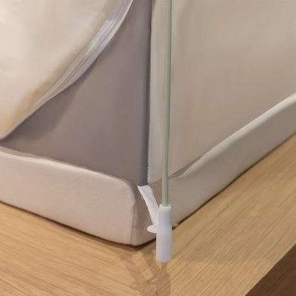 moustiquaire de lit style yourte pour enfant – baldaquin anti-moustiques fond fermé | YurtDream™