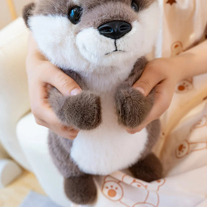 peluche loutre - marron | OtterSoft™
