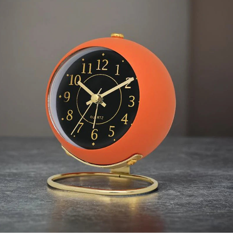 réveil enfant analogique nordique silencieux lumineux - Mon Univers Enfant