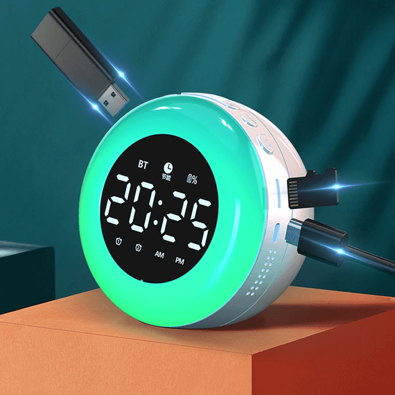 réveil enfant bluetooth veilleuse haut-parleur | DreamClock™ - Mon Univers Enfant