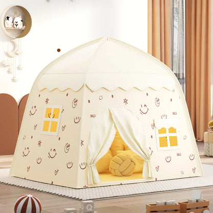 tente château princesse enfant pliable – cabane de jeu intérieure et extérieure