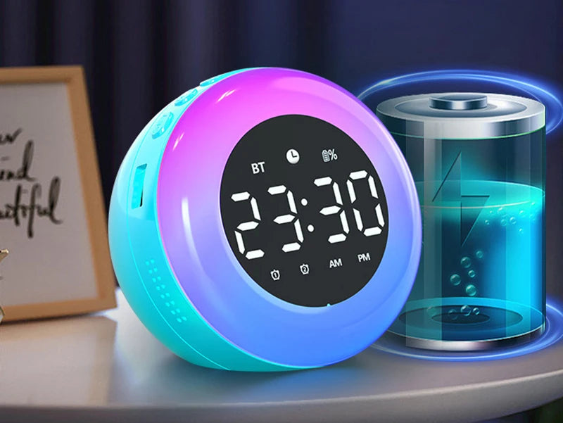 réveil enfant bluetooth veilleuse haut-parleur | DreamClock™ - Mon Univers Enfant