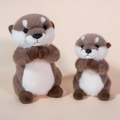 peluche loutre - marron | OtterSoft™
