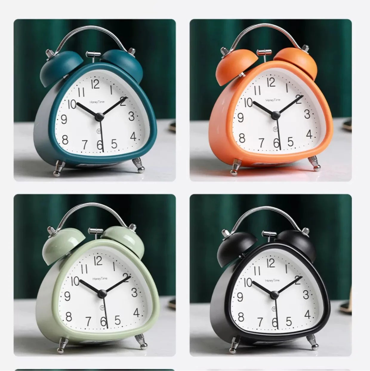 réveil analogique rétro double sonnette enfant | RetroAlarm™ - Mon Univers Enfant