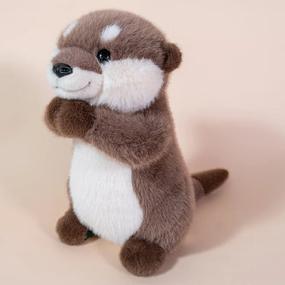 peluche loutre - marron | OtterSoft™