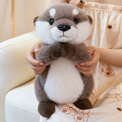 peluche loutre - marron | OtterSoft™