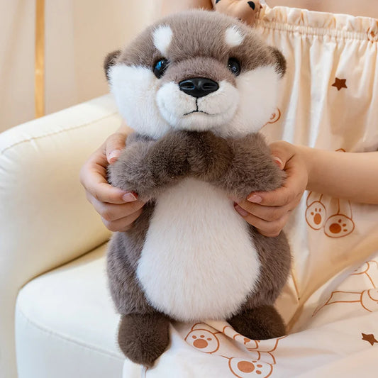 peluche loutre - marron | OtterSoft™