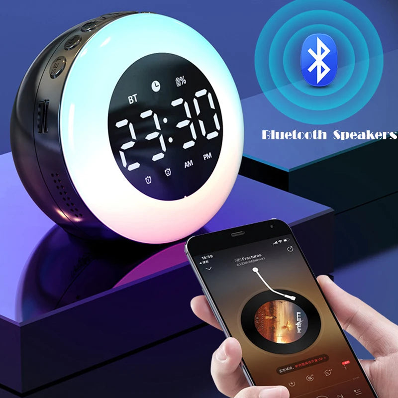 réveil enfant bluetooth veilleuse haut-parleur | DreamClock™ - Mon Univers Enfant