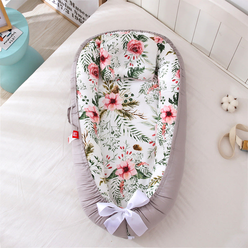 berceau bionique amovible cocon securise et evolutif pour bebe fleur
