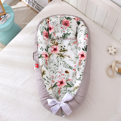 berceau bionique amovible cocon securise et evolutif pour bebe fleur