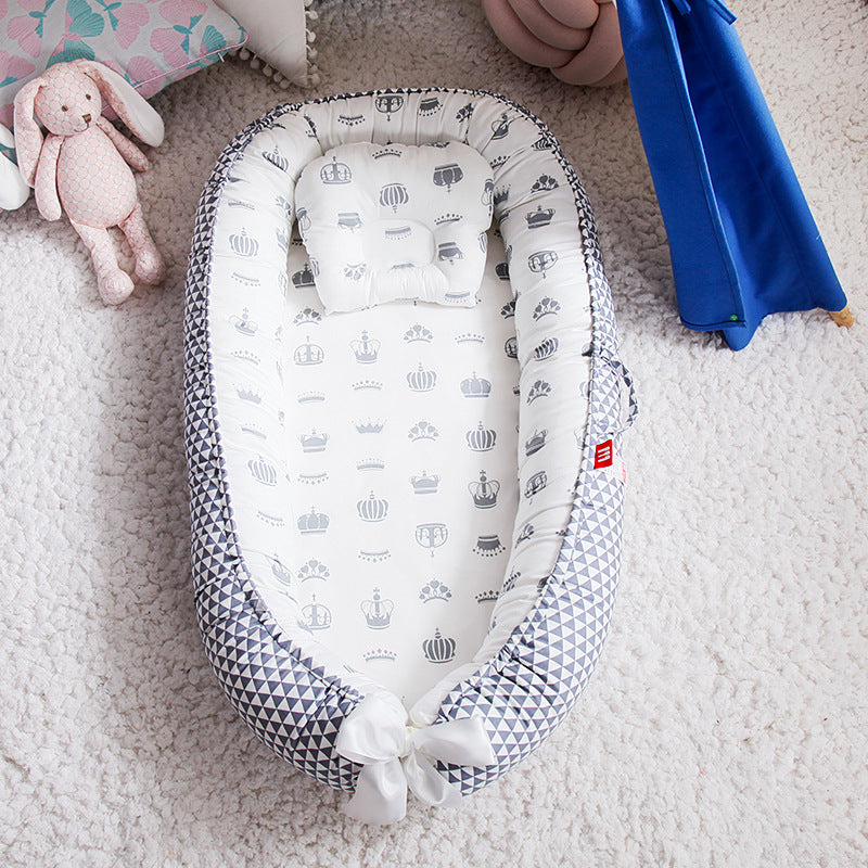 berceau bionique amovible cocon securise et evolutif pour bebe royaute
