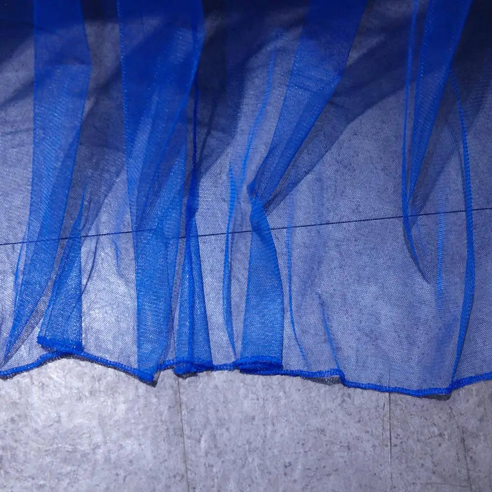 ciel de lit bleu enveloppante BedSkyNet