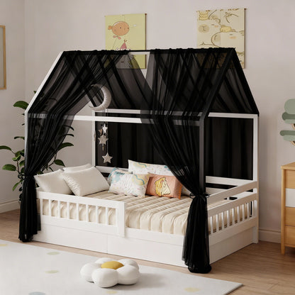 ciel de lit cabane respirant auventcare noir