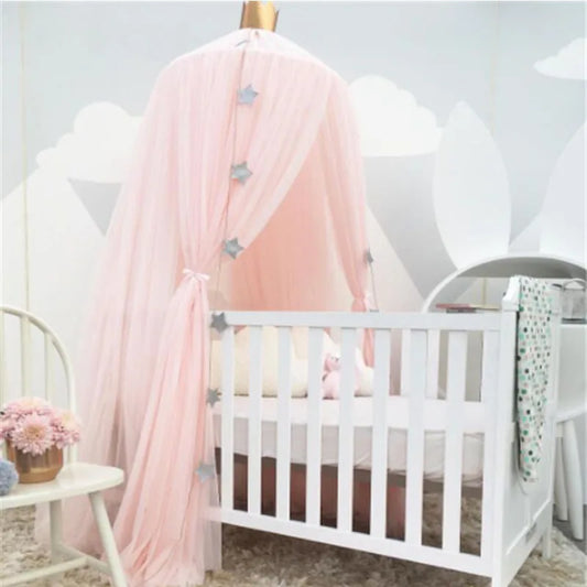 ciel de lit fille AuventRose berceau