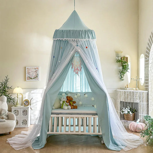 ciel de lit princesse vert muerani