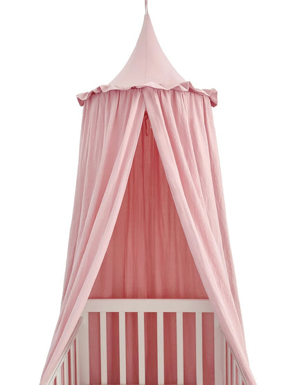 ciel de lit sur berceau PinkDais