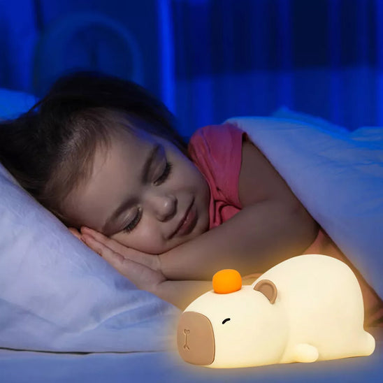 compagnon sommeil capybara veilleuse enfant capylight