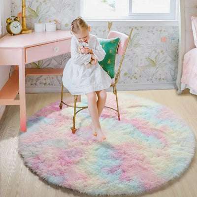 douceur caline sur le tapis chambre fille SergeRond