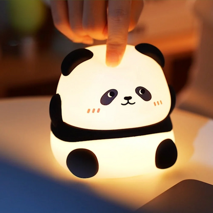 douceur et securite de veilleuse enfant panda