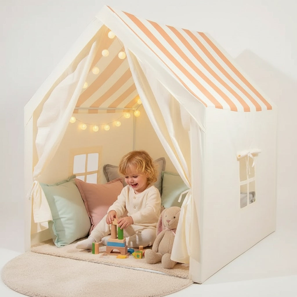enfant dans tente enfant magicnest cabane