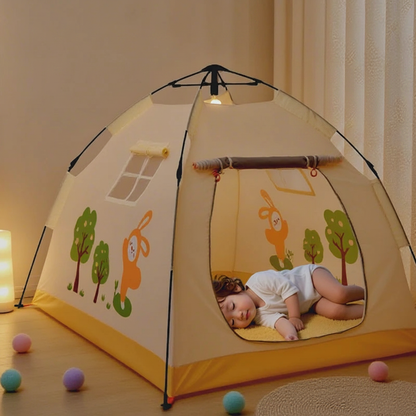 enfant dans tente enfant pop-up PopTente