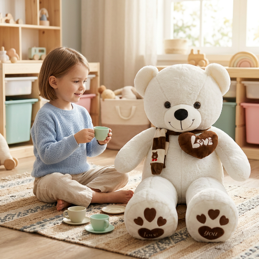 Goûter imaginaire avec l’ours blanc MueBioDoux