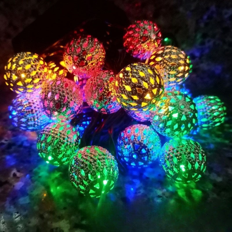 guirlandes lumineuse lumiereautonome boule
