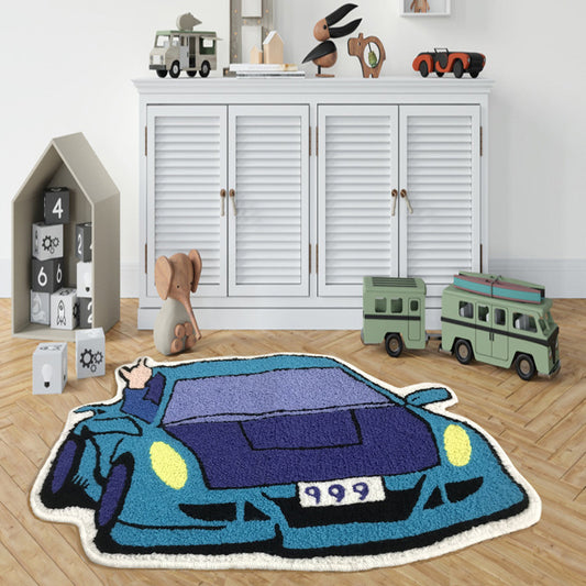 tapis enfant forme voiture