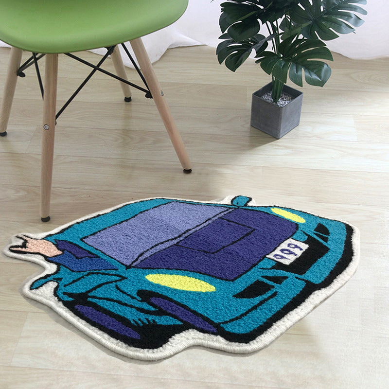 tapis enfant forme voiture