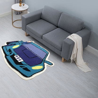 tapis enfant forme voiture